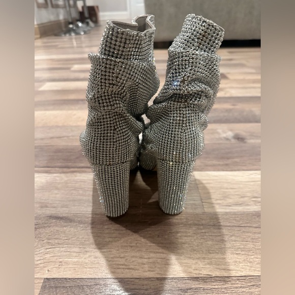 King High Heel Booties Size 7.5 Vigo Fiore - Picture 4 of 5